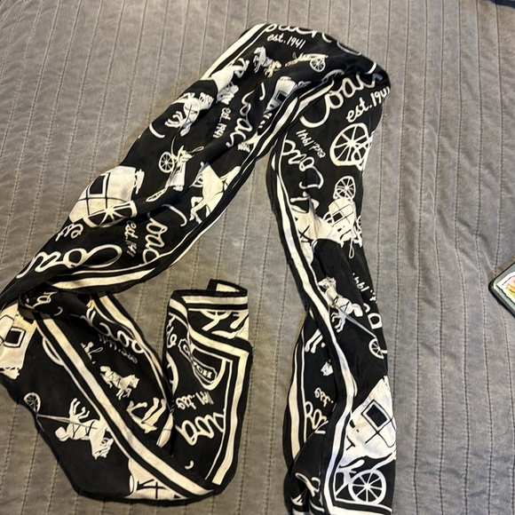 Silk Coach scarf originally purchased in New Orleans - Picture 2 of 4